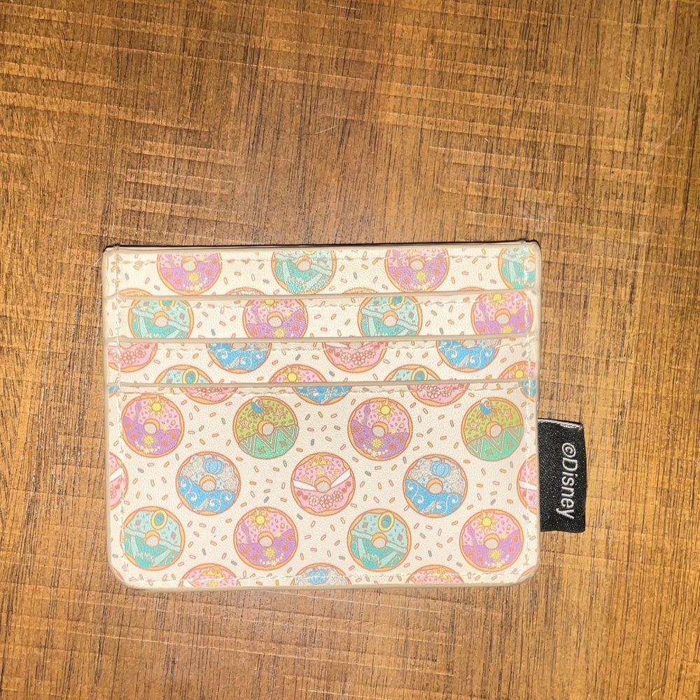loungefly Disney Princess Donuts Cream Card Holder